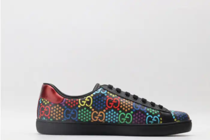 Cheap LUCY GUCC ACE EMBROIDERED LOW-TOP SNEAKER 610085 H2020 1110 0130