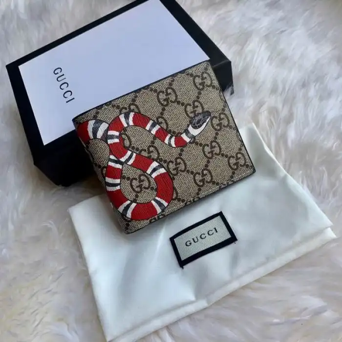 Rep LUCY GUCC WALLET 451268 SNAKE 11*9 0126