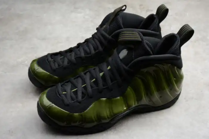 Reps LUCY NIKE AIR FOAMPOSITE ONE MEN LEGION GREEN BLACK 314996-301 0128