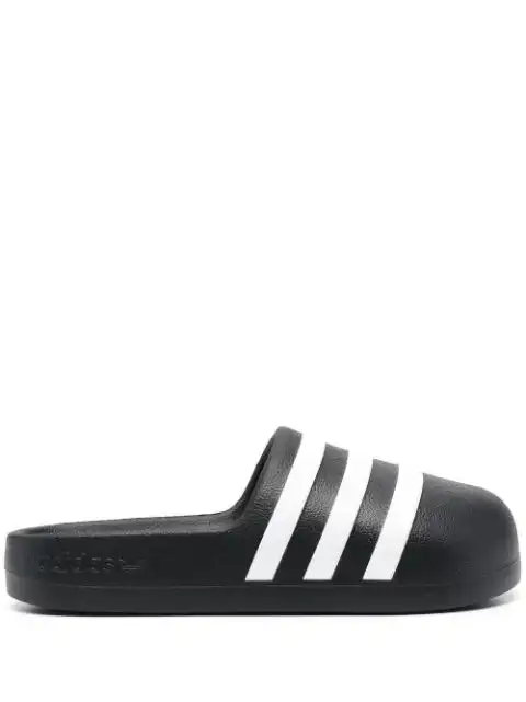 Rep LUCY adidas striped rubber slides  0122