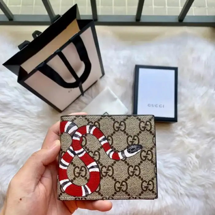 Rep LUCY GUCC WALLET 451268 SNAKE 11*9 0126