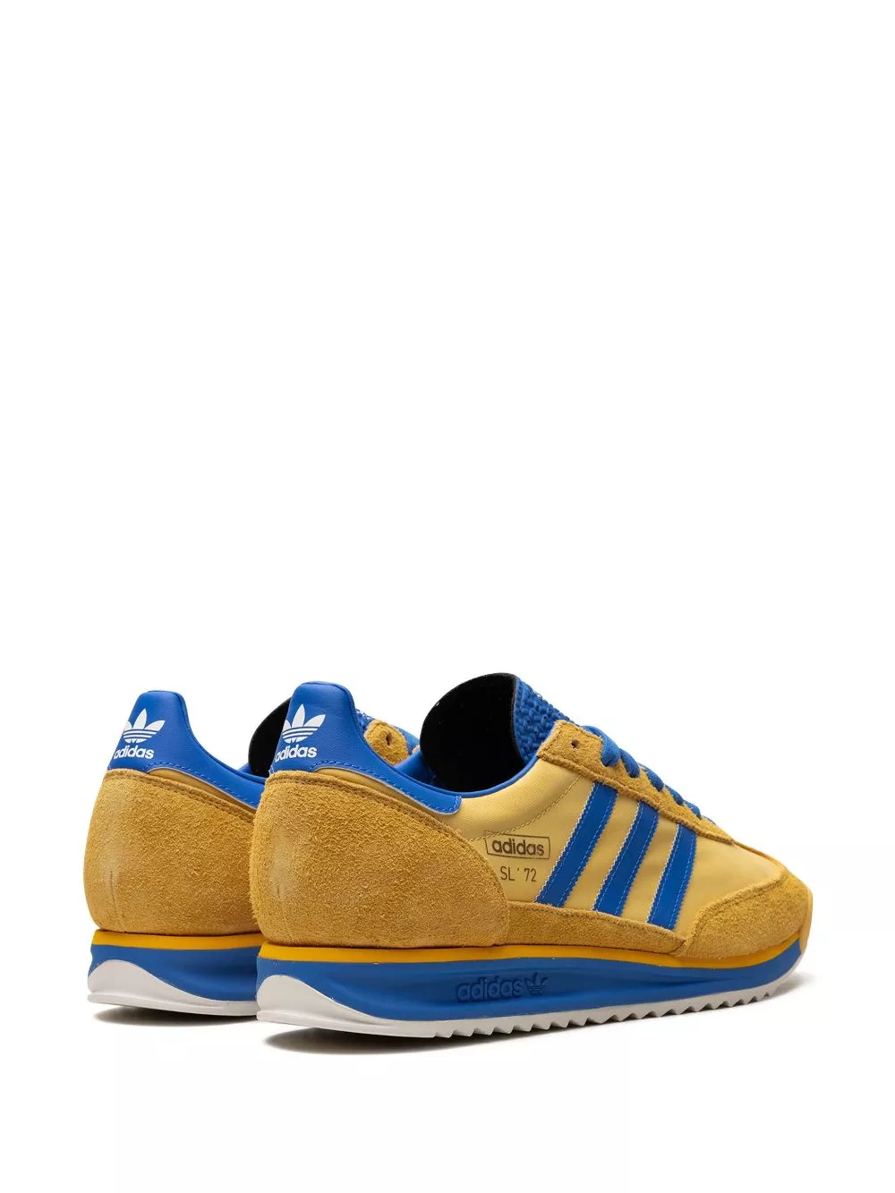 Cheap LUCY adidas SL 72 RS "Utility Yellow Blue Royal Core White" sneakers  0112