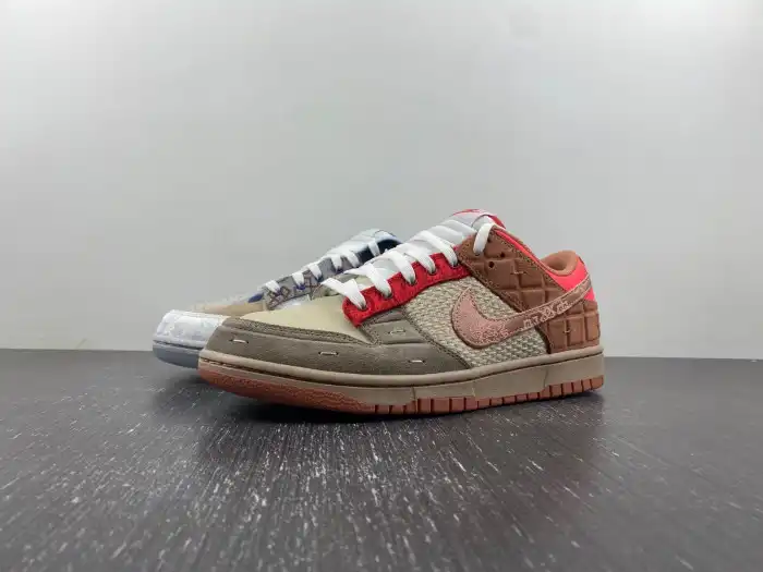 Rep LUCY Nike Dunk Low SP What The CLOT FN0316-999 0128