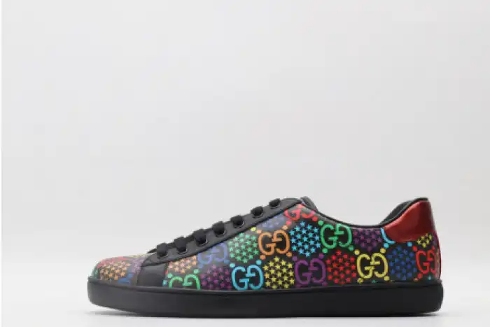 Cheap LUCY GUCC ACE EMBROIDERED LOW-TOP SNEAKER 610085 H2020 1110 0130