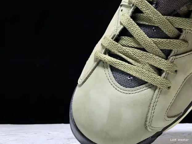 Rep LUCY Scott CN1084-200 x Air 6 Medium Jordan Travis Olive 0219