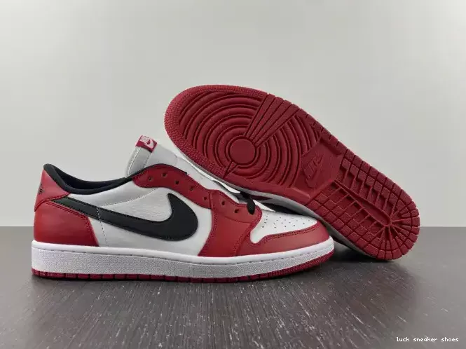 Rep LUCY Low Retro Jordan 1 Chicago Air 705329-600 0207