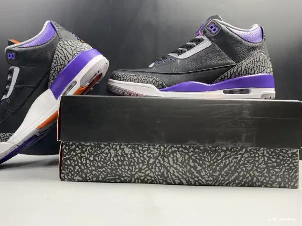 Rep LUCY Retro Court Jordan Black 3 Purple 050 Air CT8532 0216