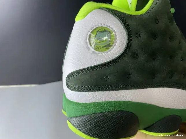 Rep LUCY Ducks' 313 Jordan 13 PE - 'Oregon Retro AR4390 Air 0218