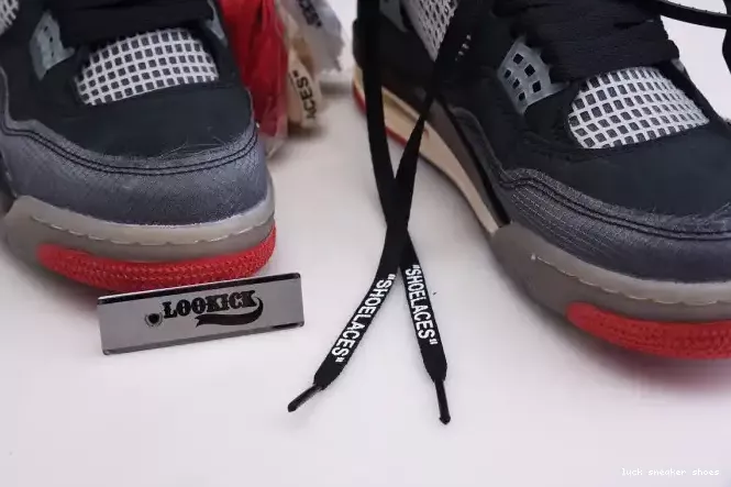 Rep LUCY Off CV9388-001 Air White x 4 Jordan Retro Bred 0207