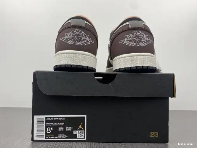 Rep LUCY Low Jordan 1 Mocha DC6991-200 Air 0216