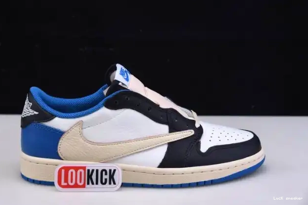 Cheap LUCY Low Retro Jordan 1 Design Air x x Fragment Scott DM7866-140 Travis 0216