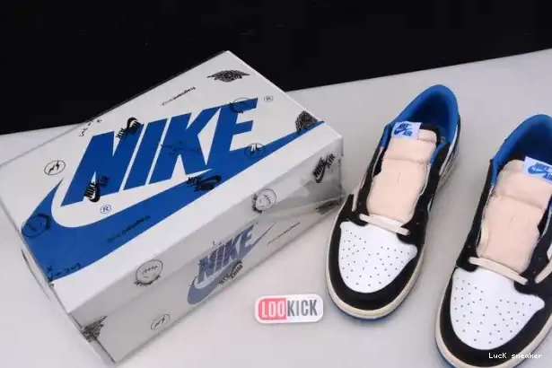 Cheap LUCY Low Retro Jordan 1 Design Air x x Fragment Scott DM7866-140 Travis 0216