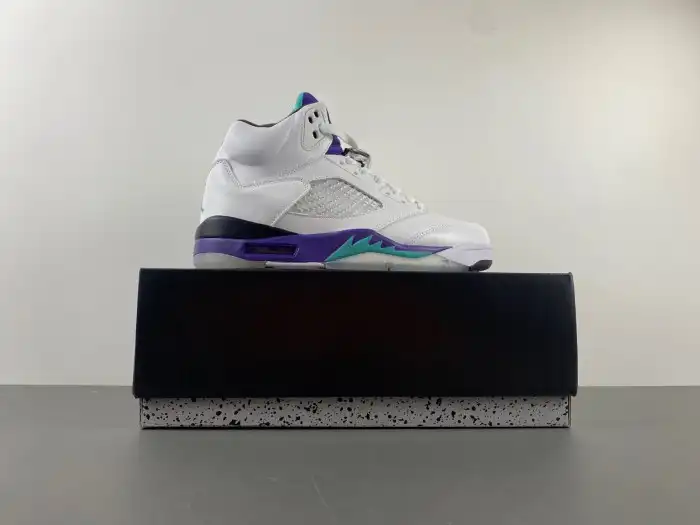 Cheap LUCY Air Jordan 5 Retro Grape (2013) 136027-108 0204