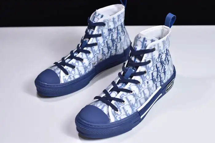 Rep LUCY DR B23 High Top Oblique Sneaker Blue 0205