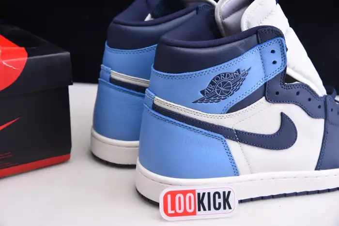 Reps LUCY Air Jordan 1 Retro High OG Obsidian 555088-140 0201