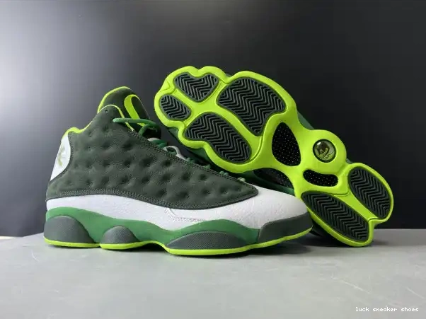 Rep LUCY Ducks' 313 Jordan 13 PE - 'Oregon Retro AR4390 Air 0218