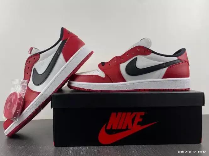 Rep LUCY Low Retro Jordan 1 Chicago Air 705329-600 0207