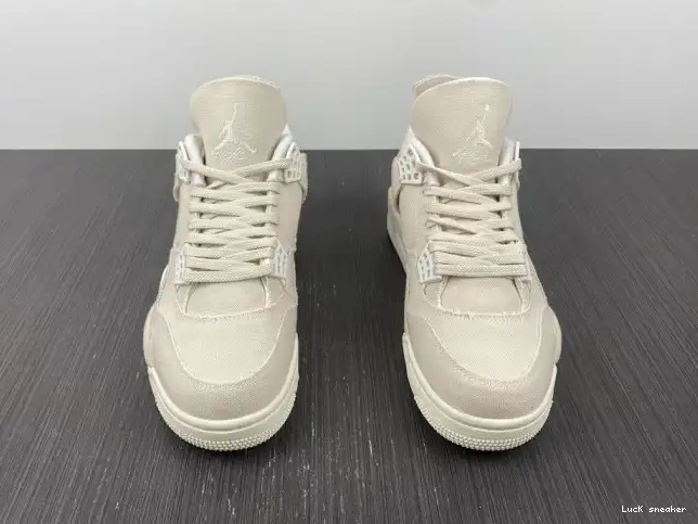 Cheap LUCY Jordan 4 Blank Retro (W) DQ4909-100 Canvas 0223