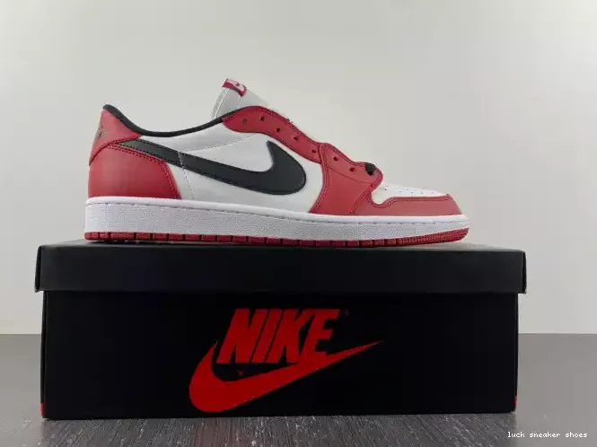 Rep LUCY Low Retro Jordan 1 Chicago Air 705329-600 0207