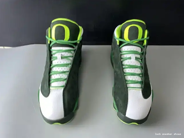 Rep LUCY Ducks' 313 Jordan 13 PE - 'Oregon Retro AR4390 Air 0218