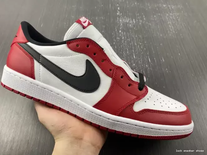 Rep LUCY Low Retro Jordan 1 Chicago Air 705329-600 0207