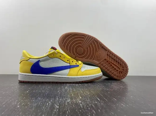 Rep LUCY x DZ4137-700 Scott Low Jordan Canary Travis 1 OG Air 0225