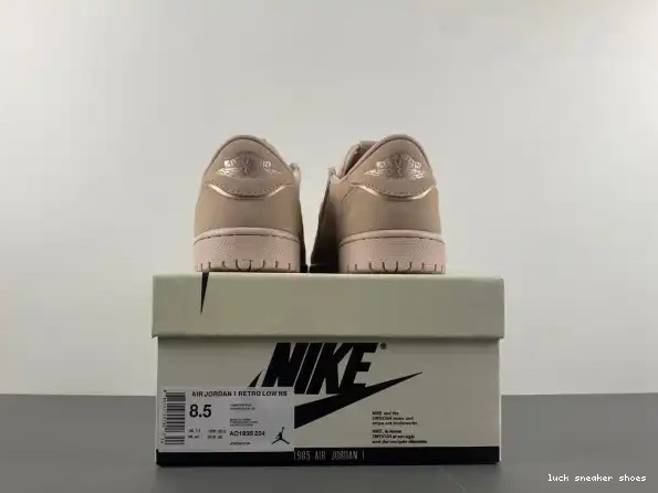 Rep LUCY Beige Particle Retro NS AO1935-204 Jordan 1 Low 0213