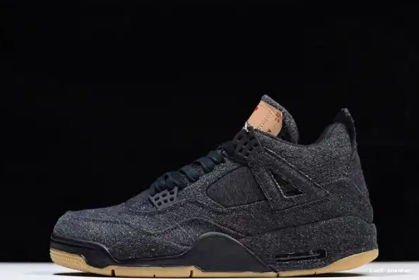 Cheap LUCY Jordan 4 'black' x Levi's Air AO2571-001 0219