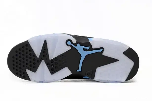 Rep LUCY Retro 384664-006 UNC Jordan Air 6 0223