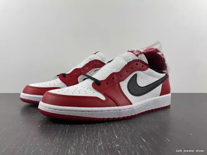 Rep LUCY Low Retro Jordan 1 Chicago Air 705329-600 0207