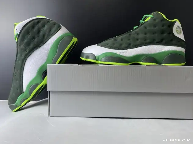 Rep LUCY Ducks' 313 Jordan 13 PE - 'Oregon Retro AR4390 Air 0218