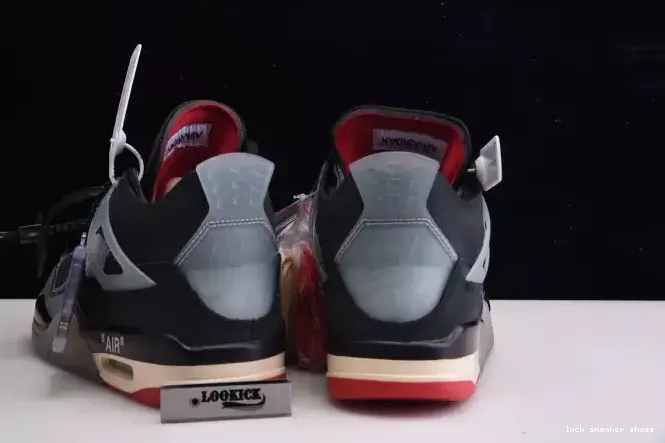 Rep LUCY Off CV9388-001 Air White x 4 Jordan Retro Bred 0207