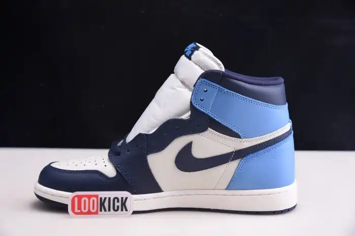 Reps LUCY Air Jordan 1 Retro High OG Obsidian 555088-140 0201