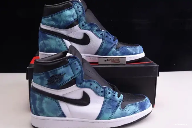 Rep LUCY 1 CD0461-100 Air OG Tie-Dye High Jordan 0221