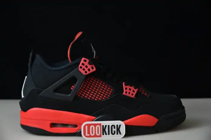 Reps LUCY Air Jordan 4 Red Thunder CT8527-016 0206