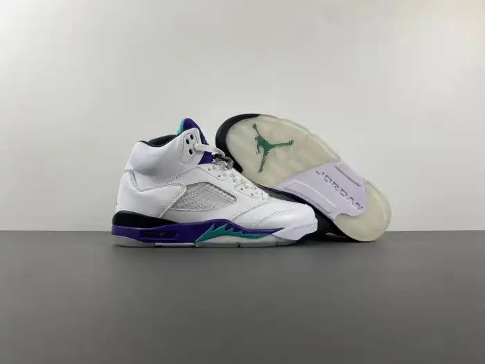 Cheap LUCY Air Jordan 5 Retro Grape (2013) 136027-108 0204