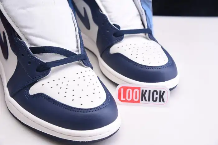 Reps LUCY Air Jordan 1 Retro High OG Obsidian 555088-140 0201