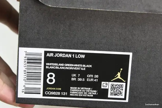 Reps LUCY Low Green Air Jordan Island CQ9828-131 1 0228