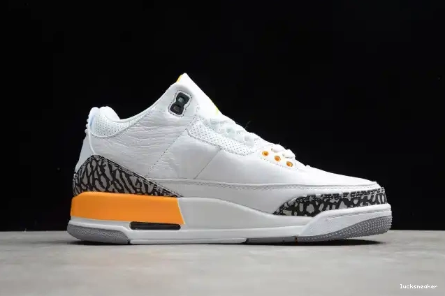 Rep LUCY LASER JORDAN 3 AIR CK9246-108 ORANGE RETRO (W) 0224