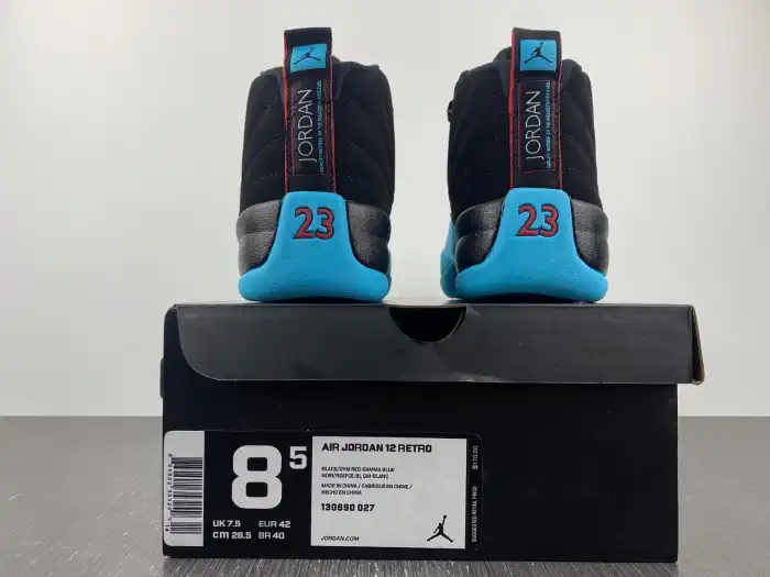 Reps LUCY Jordan 12 Retro Gamma Blue 130690-027 0201