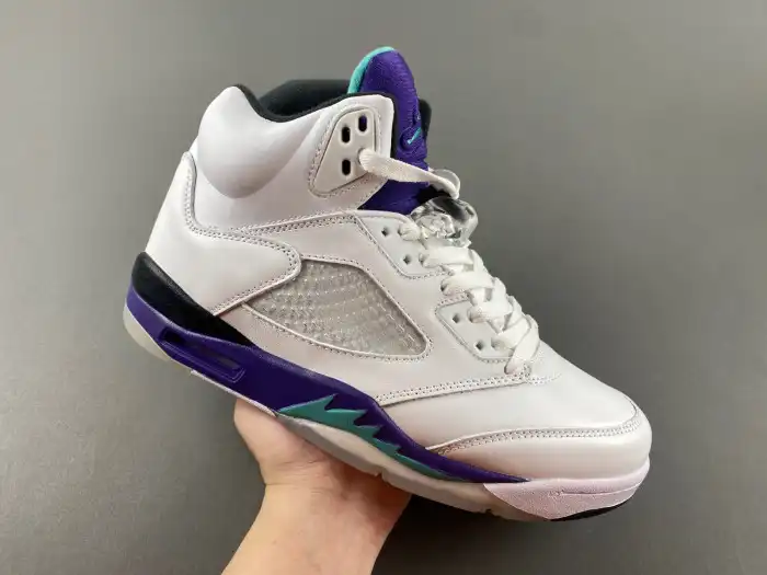 Cheap LUCY Air Jordan 5 Retro Grape (2013) 136027-108 0204