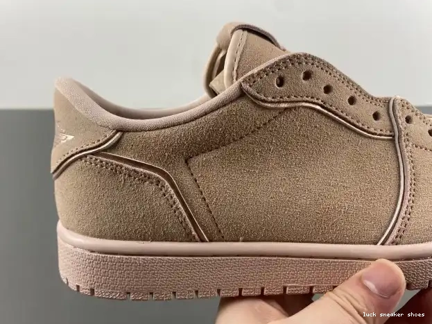 Rep LUCY Beige Particle Retro NS AO1935-204 Jordan 1 Low 0213