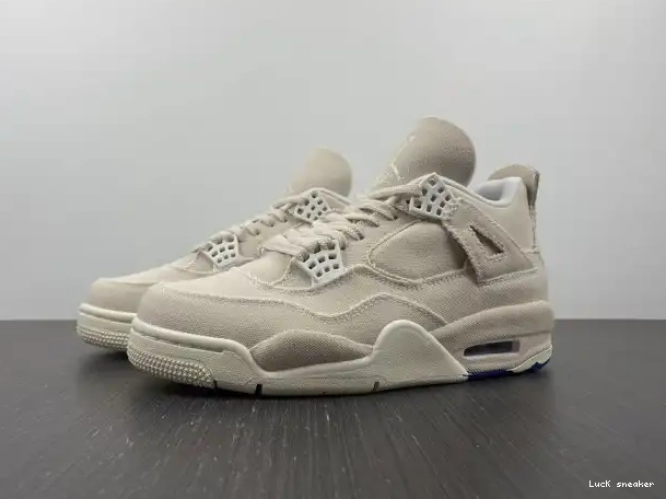 Cheap LUCY Jordan 4 Blank Retro (W) DQ4909-100 Canvas 0223