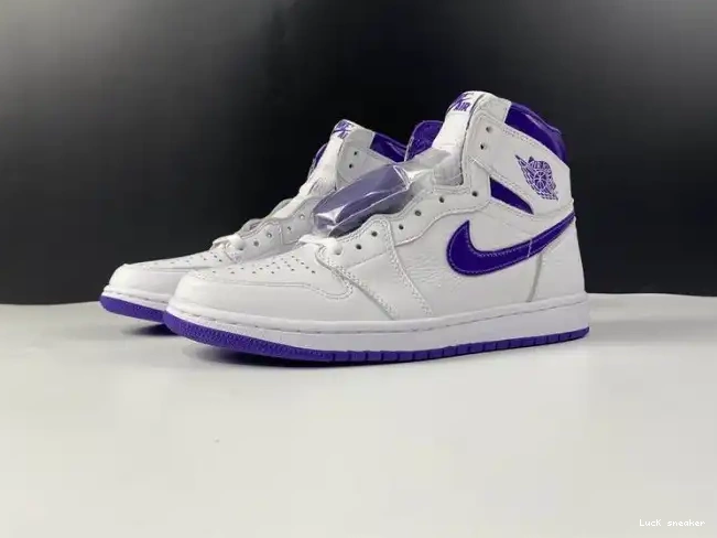 Cheap LUCY JORDAN AIR 1 PURPLE RETRO CD0461-151 HIGH COURT 0223