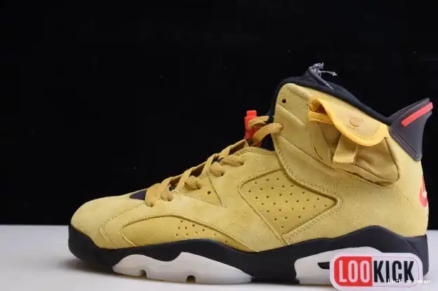 LUCY TRAVIS SCOTT 6 JORDAN AIR CN1084-300 YELLOW X 0320