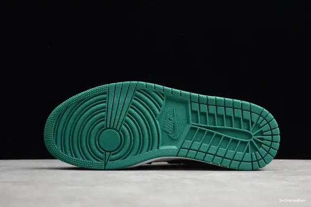 Reps LUCY Air 553558-113 Low Jordan 1 Green Mystic Black White 0316