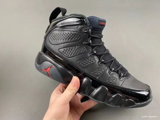 Rep LUCY Air 302370-014 Bred Jordan 9 Retro Patent 0301