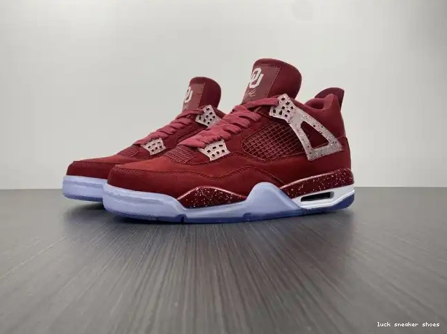 Cheap LUCY Jordan 4 AJ4-904282 PE Oklahoma Sooners Retro 0302