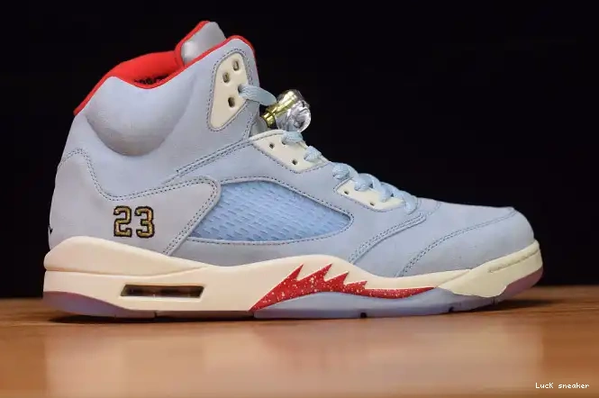 Reps LUCY CI1899-400 Air JSP Jordan 5 x Room Ice Blue Trophy 0322