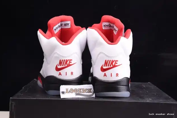 Rep LUCY DA1911-102 Jordan Red (2020) Tongue 5 Air Silver Retro Fire 0308